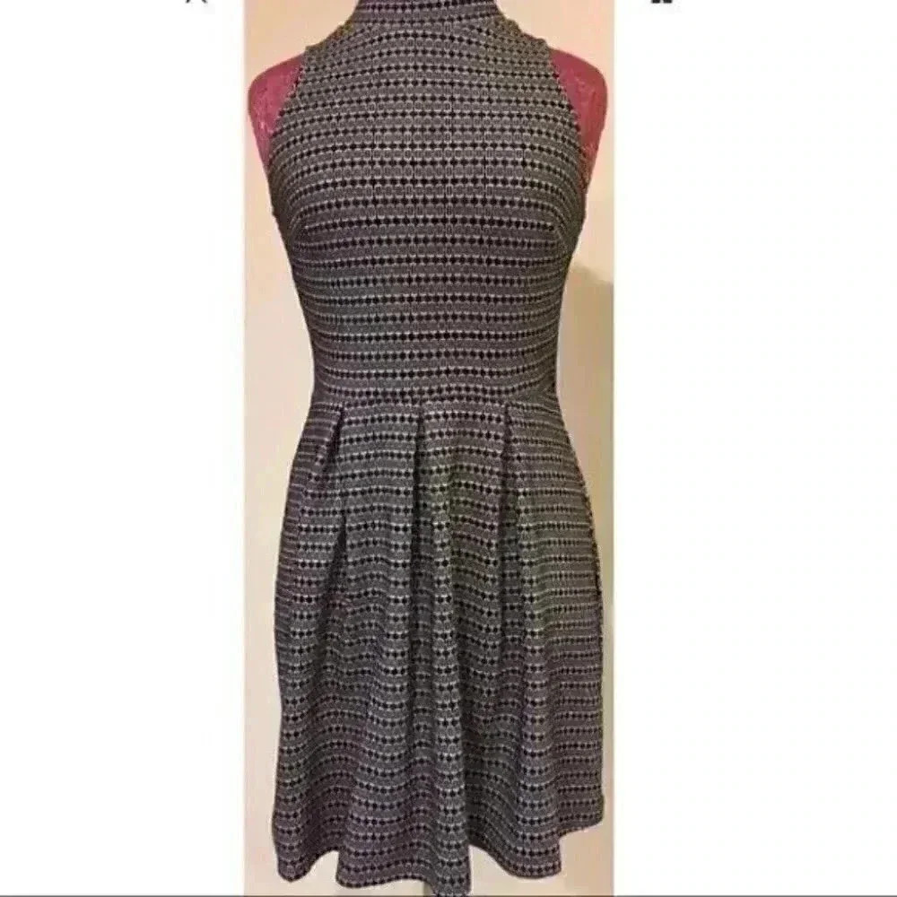 New Dress Black Mock Turtleneck Sz Xsmall